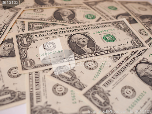 Image of Dollar notes 1 Dollar