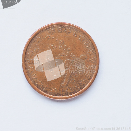Image of Slovenian 5 cent coin