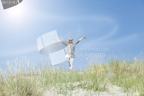 Image of Seniors Sport on the beach