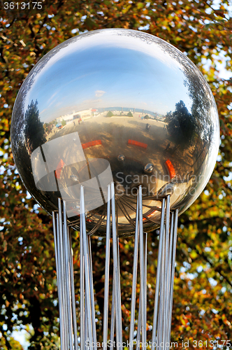 Image of Beautiful ball fountain 