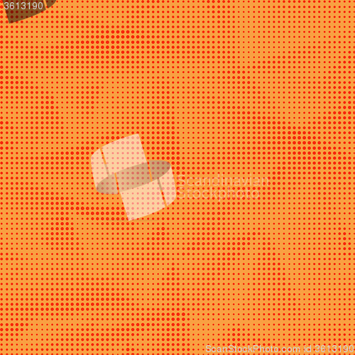 Image of Orange Halftone Pattern