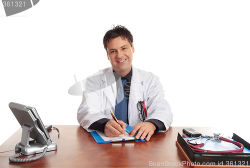 Image of Friendly Caring Doctor