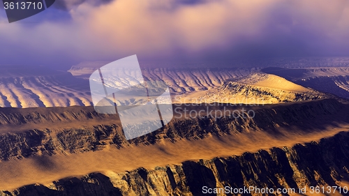 Image of Volcanic landscape panorama