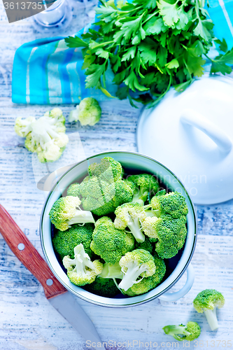 Image of raw broccoli