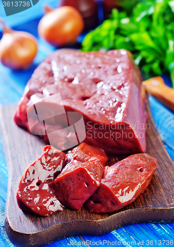 Image of raw liver