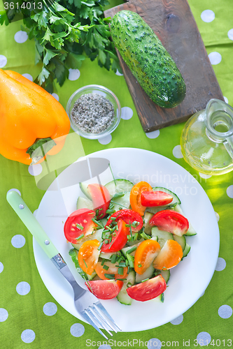 Image of vegetable salad