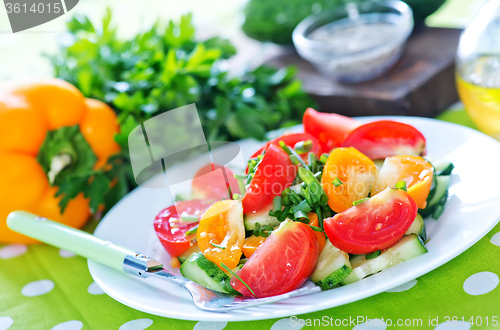 Image of vegetable salad