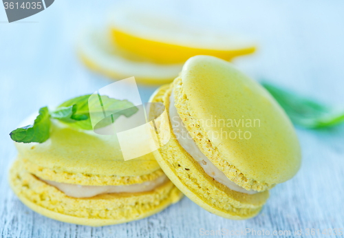Image of lemon macaroons
