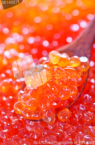 Image of salmon caviar