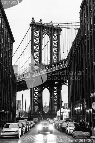 Image of Manhattan Bridge, New York City, USA.