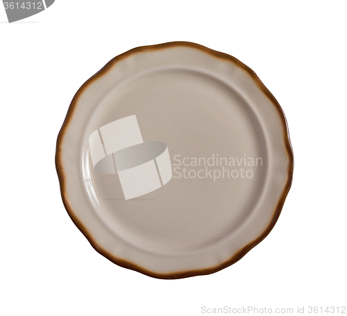 Image of Vintage empty plate