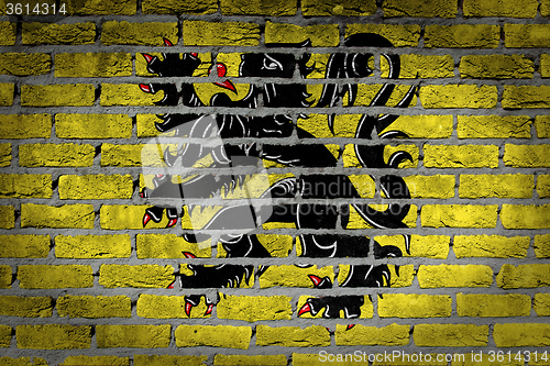 Image of Dark brick wall - Flanders