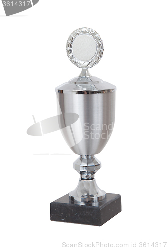 Image of Trophy cup isolated