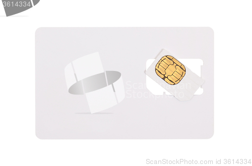 Image of Blank sim card