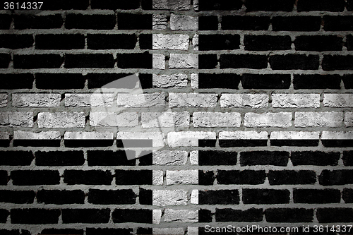 Image of Dark brick wall - Cornwall