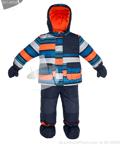 Image of Childrens snowsuit fall