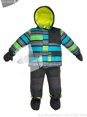 Image of Childrens snowsuit fall