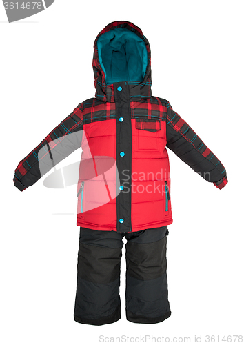 Image of Childrens snowsuit fall