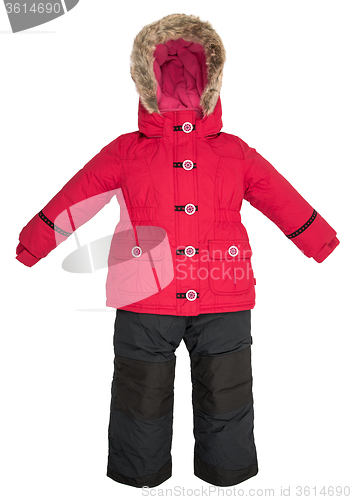 Image of Childrens snowsuit fall