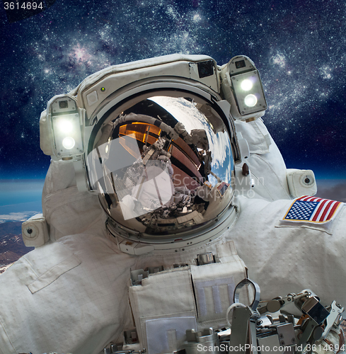 Image of Astronaut in outer space