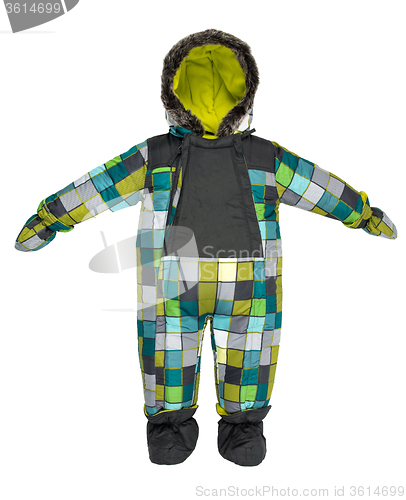 Image of Childrens snowsuit fall