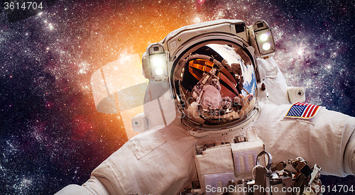 Image of Astronaut in outer space