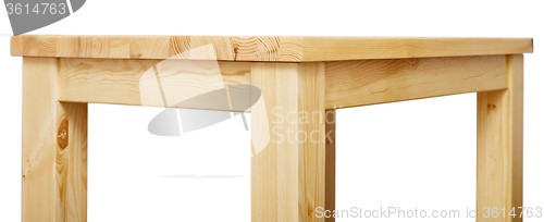 Image of wooden  table