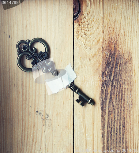 Image of vintage key