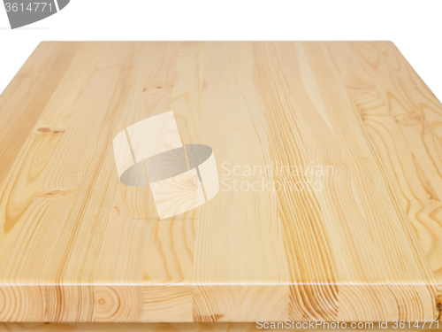 Image of wooden table