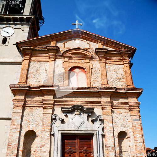Image of heritage  old architecture in italy europe milan religion       