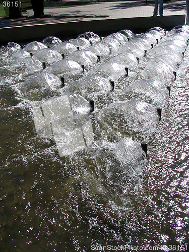 Image of low fountain