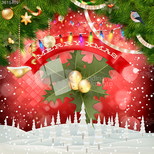 Image of Christmas Berry. EPS 10