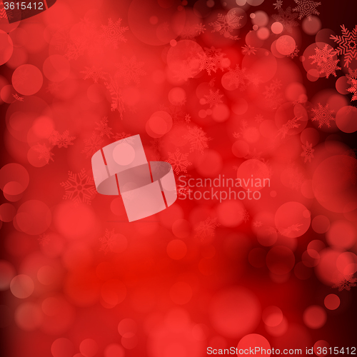 Image of Red christmas background. EPS 10
