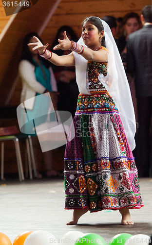 Image of Indian girl dance