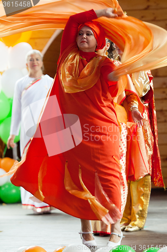 Image of Indian performance with dance