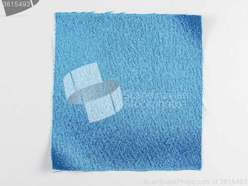 Image of Blue fabric sample