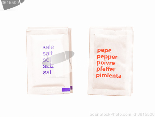 Image of Retro looking Salt pepper