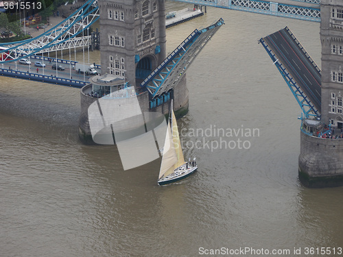 Image of Aerial view of London