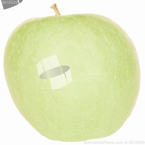 Image of Retro looking Apple isolated