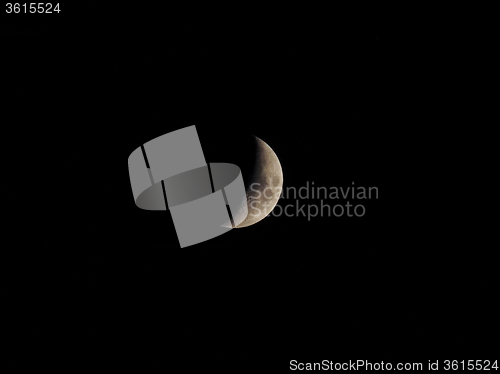 Image of First quarter moon