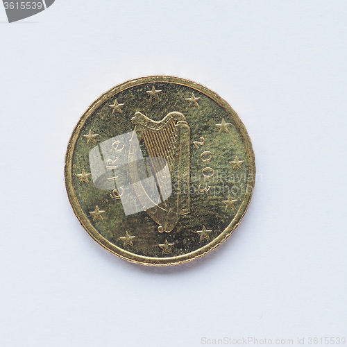 Image of Irish 10 cent coin
