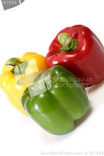 Image of Three Peppers