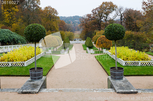 Image of Garden at Gunnebo castle