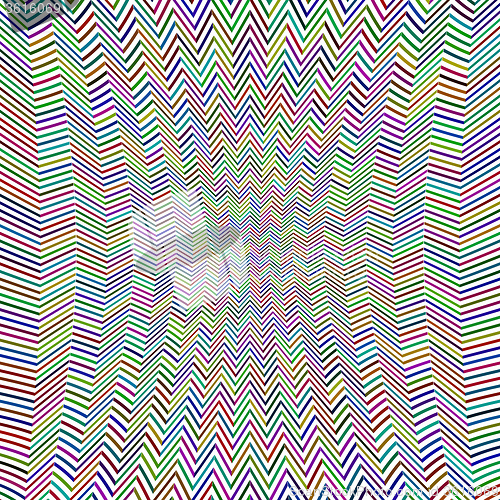 Image of Abstract Zig Zag Pattern