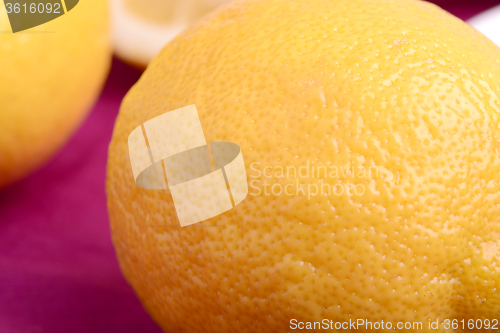 Image of lemon fruit texture background