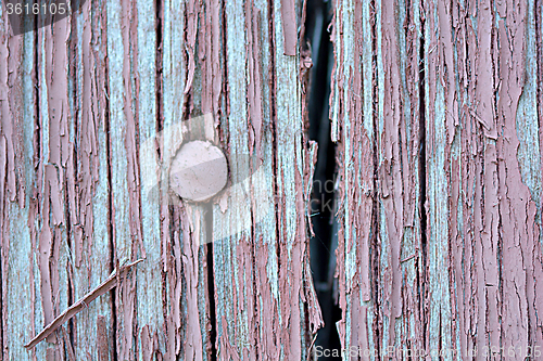 Image of old wood plaque texture or background