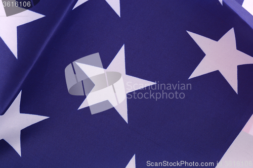 Image of United States of America flag. Image of the american flag
