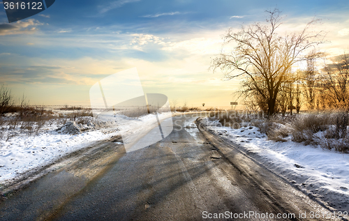 Image of Road in winter