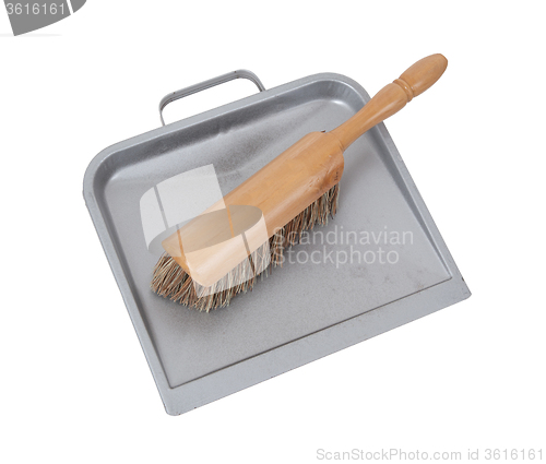 Image of Dust pan and brush