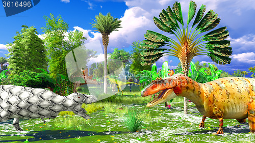 Image of Tropical dinosaur park